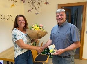 25-jähriges Dienstjubiläum Heike Müller