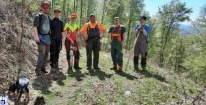 Einsatz für die Utzenfelder Waldweide