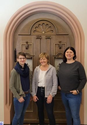 das Team vom Bürgerservice drei Personen